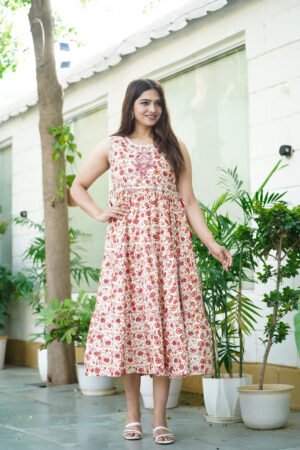 Heavy Ghera Rayon Gown Wholesale D.No. 2635