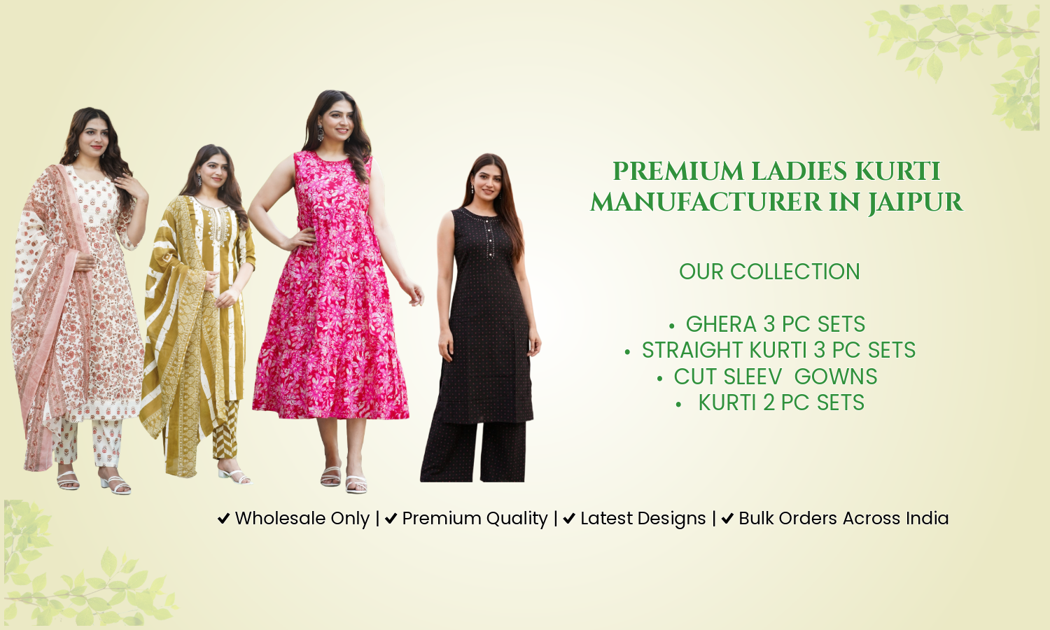 Kurti Manufacturer in Jaipur - Ladies Styles Wholesale
